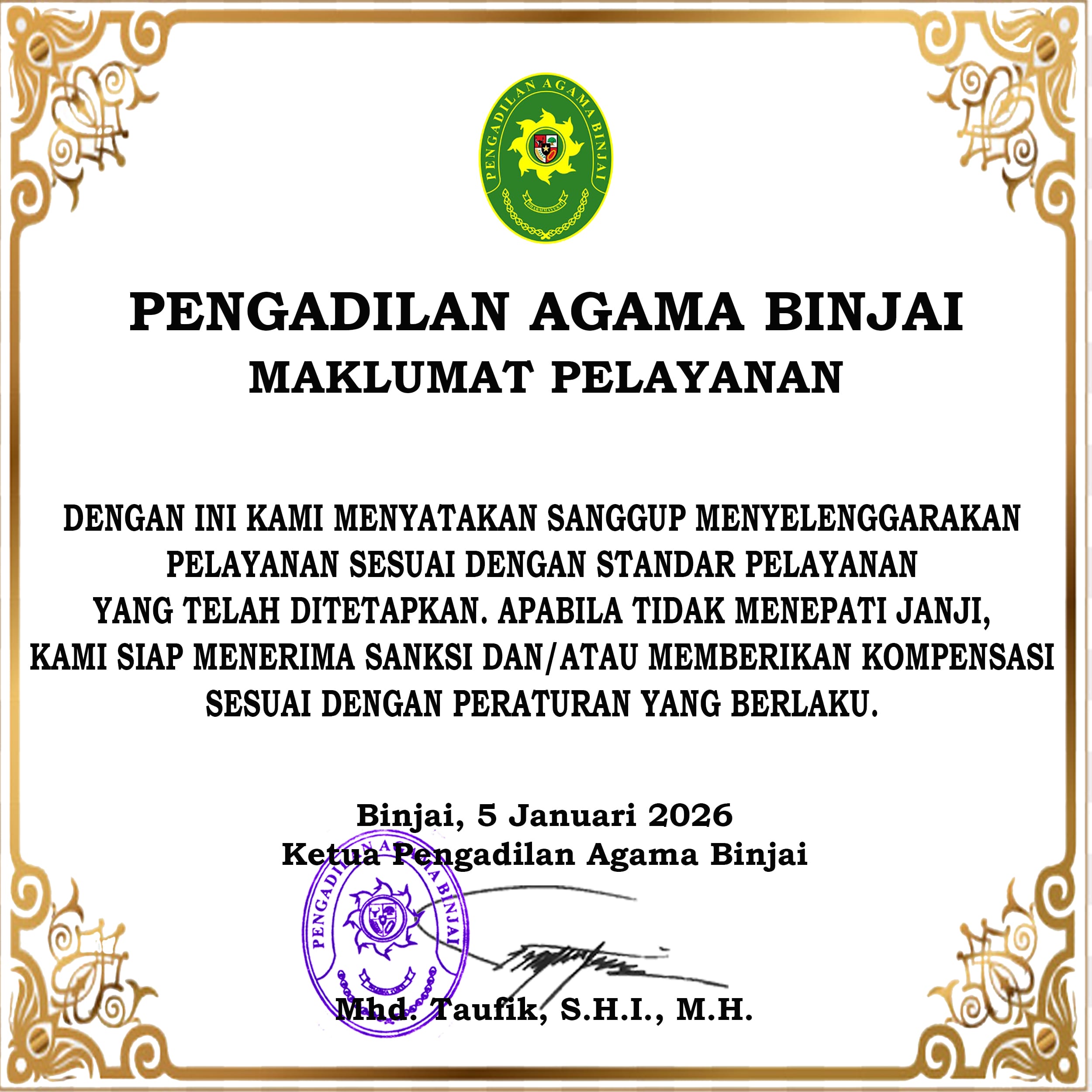 Maklumat Pelayanan 2026 compressed
