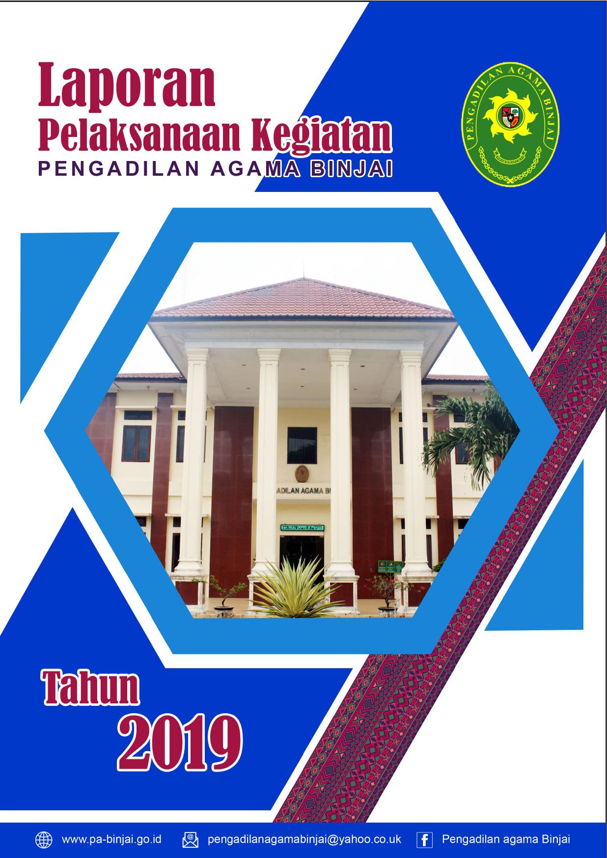 Laporan Pelaksanaan Kegiatan 2019 PA Binjai